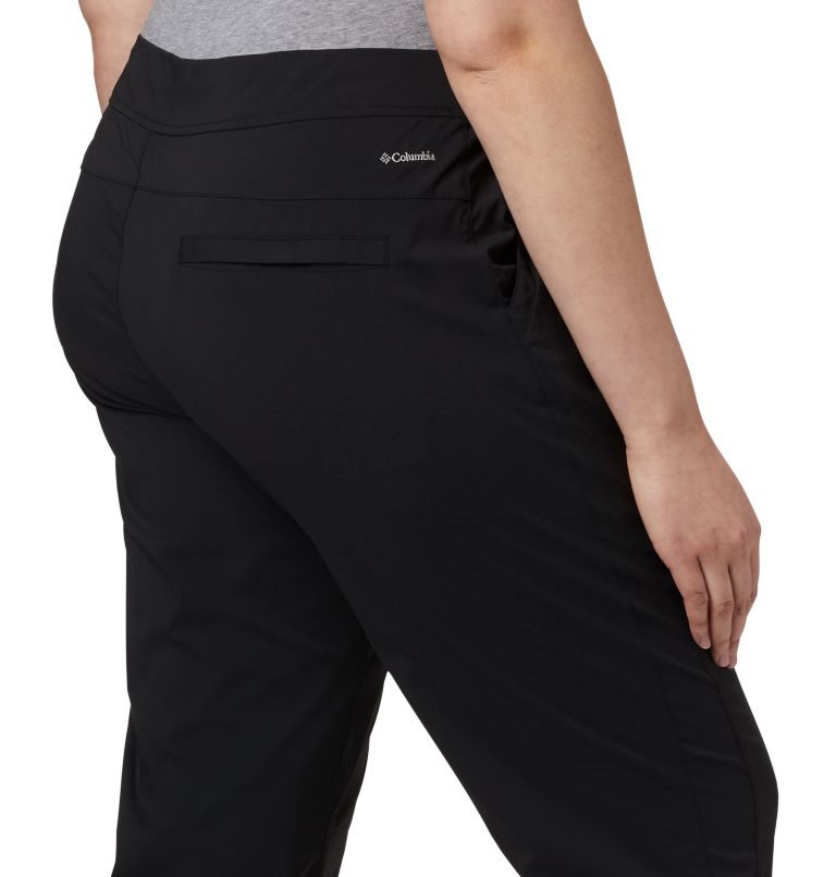 Women's Columbia Anytime Outdoor Capris Sport Pants Black | Plus Size CA-HC860